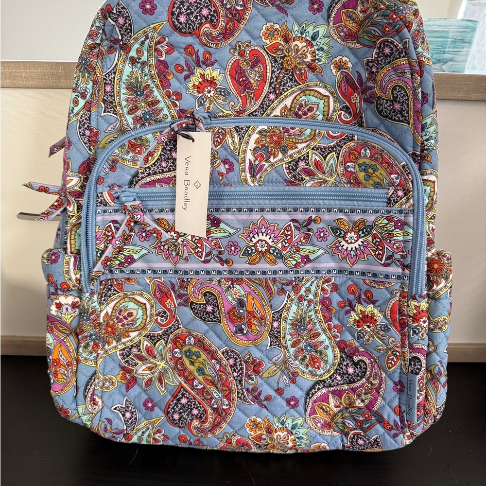 Vera Bradley Campus Backpack in Provence Paisley - NEW
